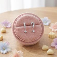 Сребърни обеци Препинателни знаци