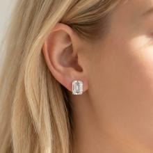 Сребърни обеци Великолепие