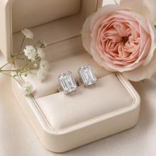 Сребърни обеци Великолепие