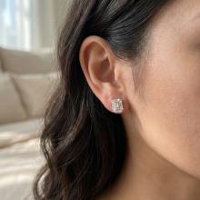 Сребърни обеци Великолепие