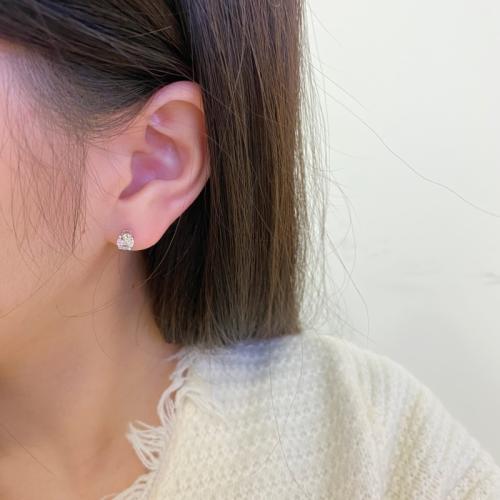 Сребърни обеци Овал 