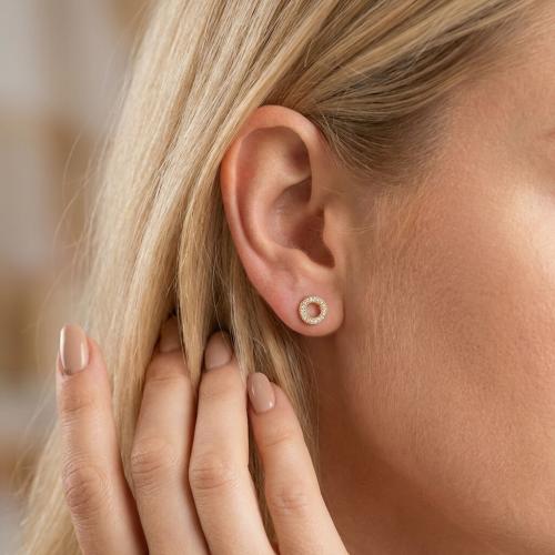 Сребърни обеци Ring