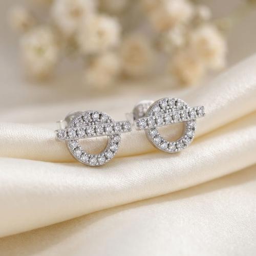 Сребърни обеци Dita