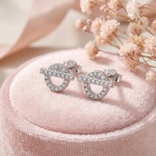 Сребърни обеци Dita