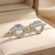 Сребърни обеци Dita