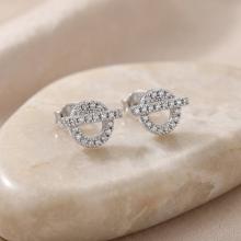 Сребърни обеци Dita