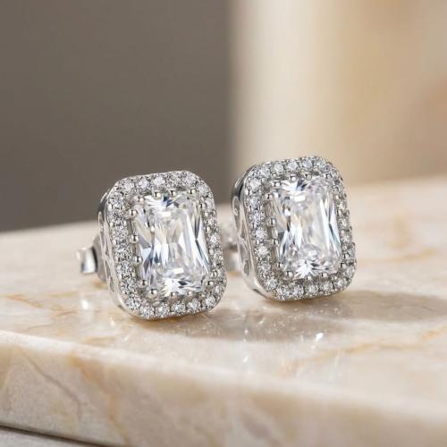 Сребърни обеци Величие