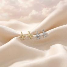 Сребърни обеци Пътешествие