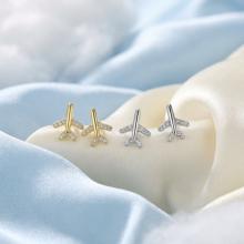 Сребърни обеци Пътешествие