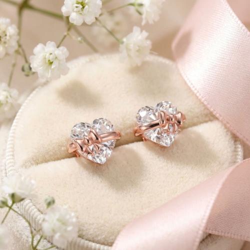 Сребърни обеци Gift Heart