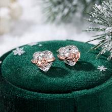 Сребърни обеци Gift Heart