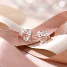 Сребърни обеци Gift Heart