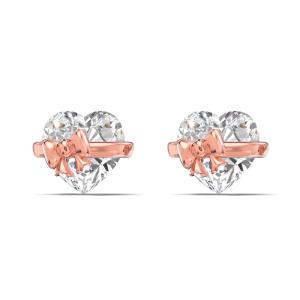 Сребърни обеци Gift Heart