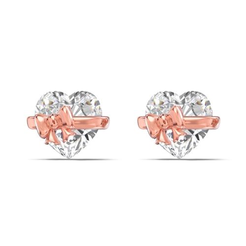 Сребърни обеци Gift Heart