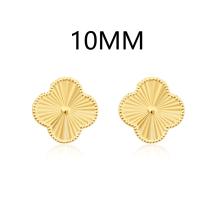 Сребърни обеци Диамантени детелини