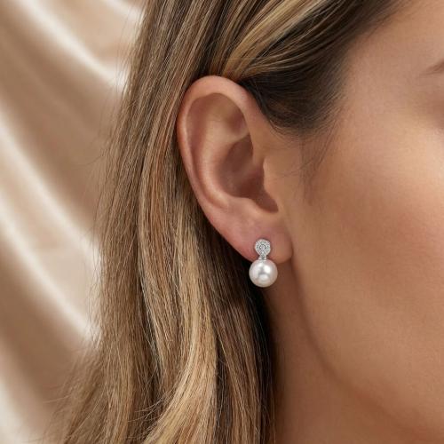 Сребърни Обеци Венера