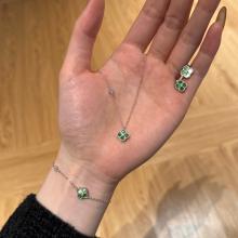 Сребърно колие One Cleef