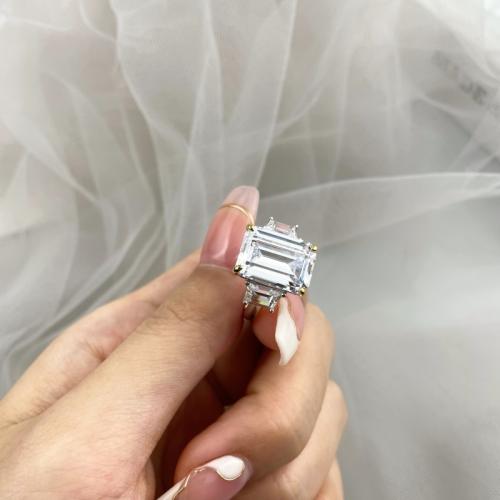 Сребърен пръстен Изящество Crystal