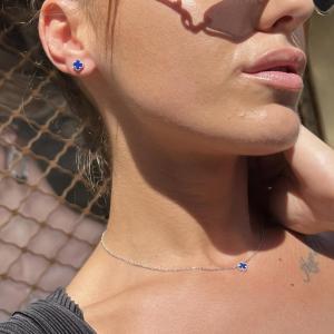 Сребърен комплект One Cleef-7мм