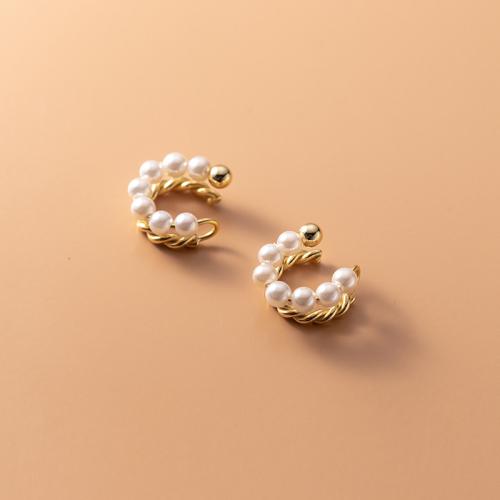 Cuff обеца за хрущял Pearl