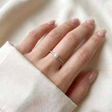 Сребърен пръстен с перла