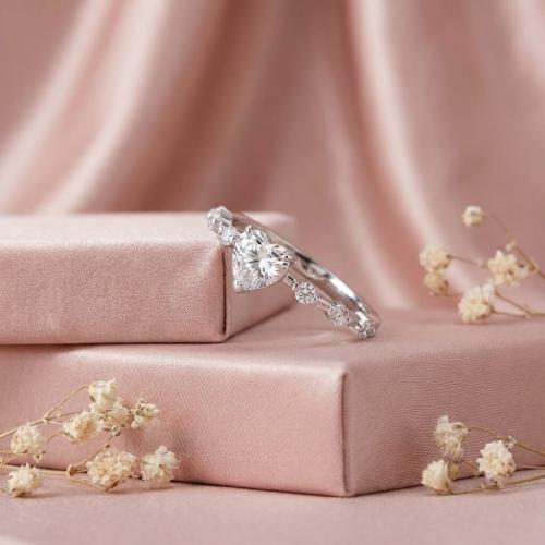  Сребърен пръстен Пасианс