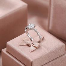 Сребърен пръстен Пасианс