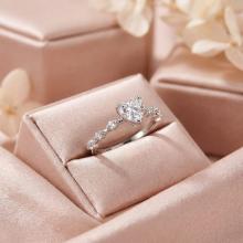 Сребърен пръстен Пасианс