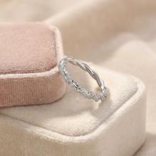 Сребърен пръстен Hug