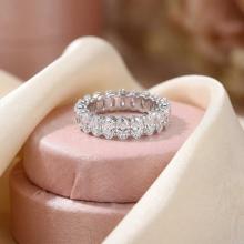 Сребърна халка Овал