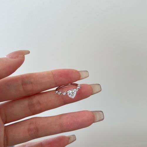  Сребърен пръстен Пасианс