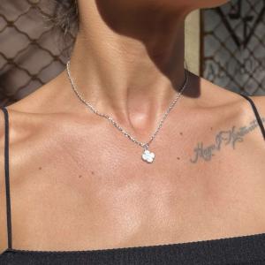 Сребърно колие One Cleef-11мм