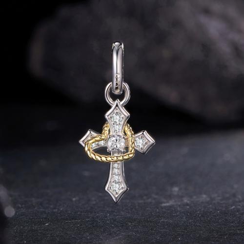 Сребърен Талисман Кръст