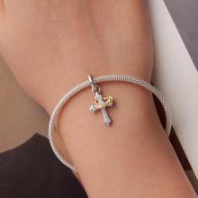 Сребърен Талисман Кръст