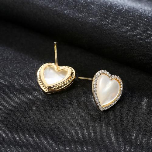 Сребърни обеци със седеф "Charlotte"