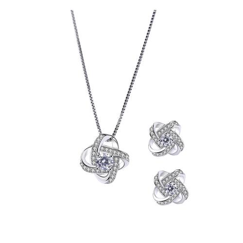 Сребърно колие Bloom