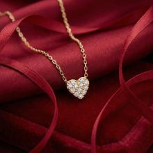 Златно колие Нежно Сърце 5мм Златно колие Нежно Сърце 5мм