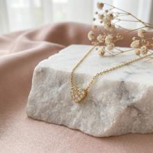 Златно колие Нежно Сърце 5мм Златно колие Нежно Сърце 5мм