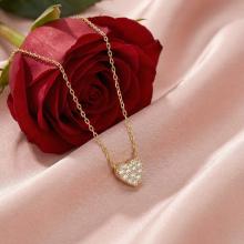 Златно колие Нежно Сърце 5мм Златно колие Нежно Сърце 5мм