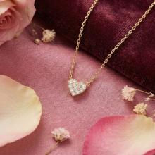 Златно колие Нежно Сърце 5мм Златно колие Нежно Сърце 5мм