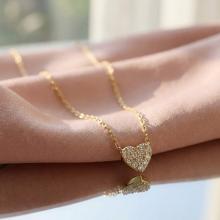 Златно колие Нежно Сърце 5мм Златно колие Нежно Сърце 5мм