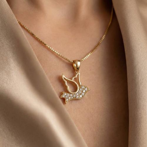 Златен медальон Гълъб