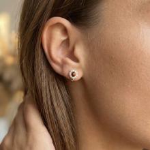 Златни обеци Калинки