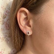 Златни обеци Калинки