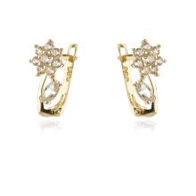 Детски златни обеци Цветенца Детски златни обеци Цветенца