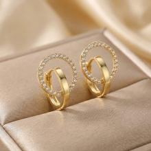 Златни обеци Aurora