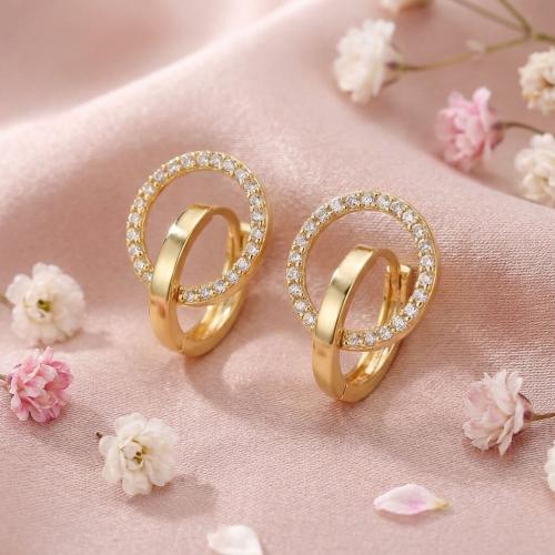 Златни обеци Aurora