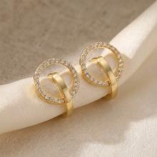 Златни обеци Aurora