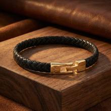 Мъжка златна гривна R19