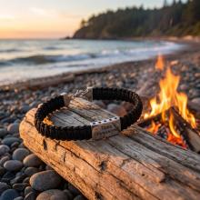 Мъжка плетена гривна R2